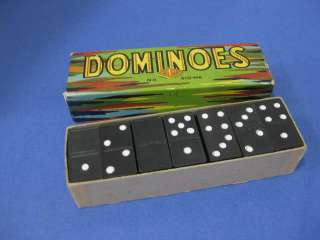 dominos are all included they measure 1.75 tall x 5/8 wide 28 total 