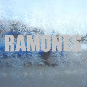  Ramones Gray Decal Punk Rock Band Truck Window Gray 