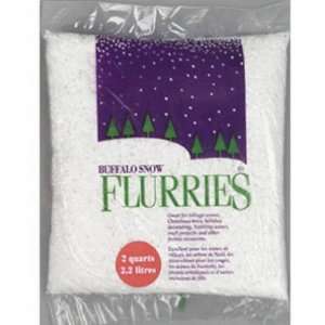  Buffalo Snow Flurries White Iridescent Flake Blend 1 
