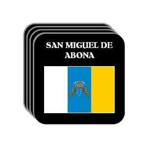 Canary Islands   SAN MIGUEL DE ABONA Set of 4 Mini Mousepad Coasters