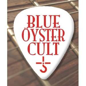  Blue Oyster Cult Logo Premium Guitar Pick x 5 Medium 