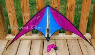 Micron Purple Stunt Kite by Prism NEW RTF Free US Ship  