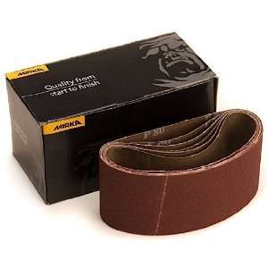   50 Grit Heavy Duty Portable Abrasive Sanding Belts   10 Belts per Box