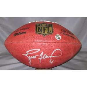  Brett Favre Autographed NFL Game Footall Sports 