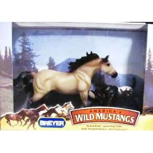  Breyer Horses Americas Wild Mustangs Blackfoot, Dun 