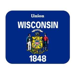  US State Flag   Union, Wisconsin (WI) Mouse Pad 
