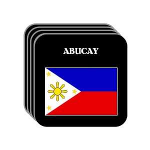  Philippines   ABUCAY Set of 4 Mini Mousepad Coasters 