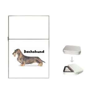 Dachshund Wirehaired Flip Top Lighter