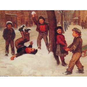     John George Brown   32 x 24 inches   Winter Games