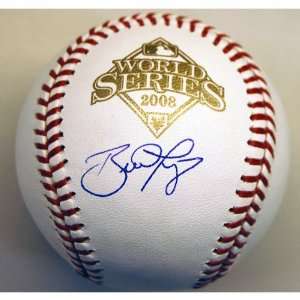 Brad Lidge Philadelphia Phillies Autographed 2008 World Series MLB 