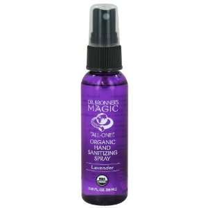 Dr. Bronner Hand Sntizing Spry Lvndr 2 OZ (Pack of 12)  