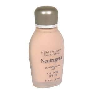 Neutrogena Healthy Skin Liquid Makeup, SPF 20, Blushing Ivory 30, 1.1 
