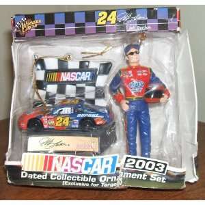  WINNERS CIRCLE NASCAR 2003 Dated Collectible Ornament Set 