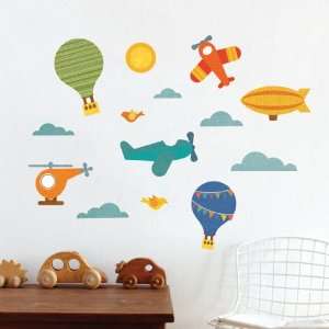  Petit Collage By Air Fabric Wall Decal Stickers Baby