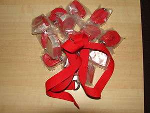 LOT OF 15 BRAND NEW FOOTBALL BELTS RED 28 48 INCH  