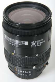 Nikon 28 85mm f3.5 4.5 AIS Nikkor lens AF  