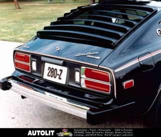 1978 Datsun Black Pearl 280Z Factory Photo  