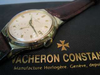 Authentic Vacheron Constantin 18K solid gold chronometer royal Jambo 