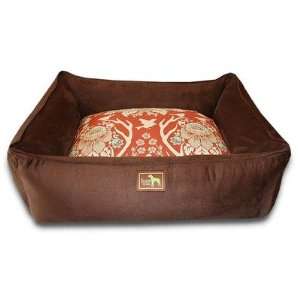    Luca For Dogs Lounge Dog Bed in Chocolate Deer Valley