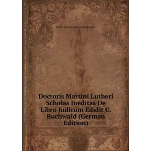   Buchwald (German Edition) Martin [commentaries; Judges] Luther Books