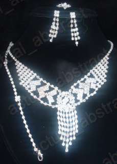 wholesale 48PCS (12sets) acrylic CRYSTAL necklace&bracelet&earring 