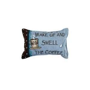  Wake Up and Smell the Coffee Decorative Throw Pillow 9 x 