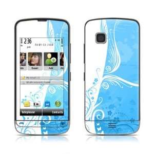 Blue Crush Design Protective Skin Decal Sticker for Nokia C5 Cell 