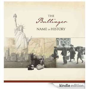 The Bullinger Name in History Ancestry  Kindle Store