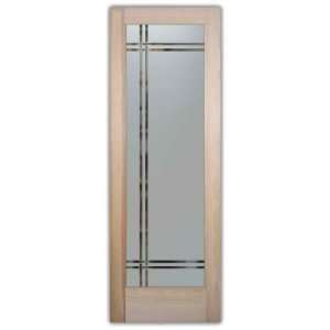   Frosted Glass Doors Custom Design 2/0 x 6/8 1 3/8