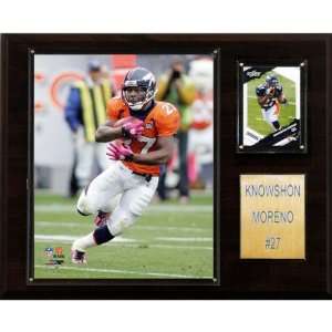  NFL Knowshon Moreno Denver Broncos Player Plaque