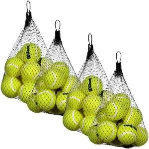  Wilson Pressureless Box of 48 Wilson Tennis Balls Sports 