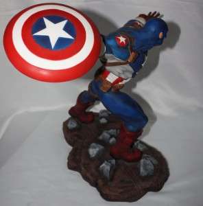 Captain America Ultimate Statue not Sideshow Bowen Custom Made21 inch 