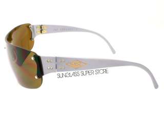 New Gatorz Sunglasses Competitor Gunmetal Metal Rimless  