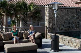 New Commercial 46,000 BTU Propane Patio Deck Heater 89 Tall Outdoor 
