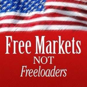  Free Markets Not Freeloaders Buttons Arts, Crafts 