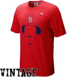  Nike Willie McGee St. Louis Cardinals Hair itage T shirt 