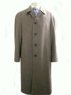 3895 NWT BRIONI Taupe Wool Overcoat Topcoat 36R 38R  