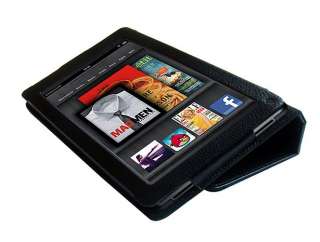 WAY PU Leather Folio Case Cover for  Kindle Fire 7 Tablet 