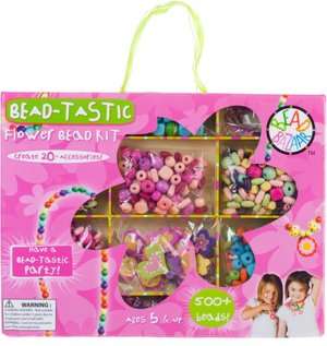   Bead tastic Flower Bead Kit by Bead Bazaar USA Inc.