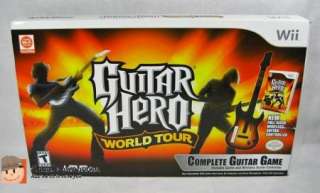 ActiVision Guitar Hero WORLD TOUR Complete Guitar Game for Nintendo 