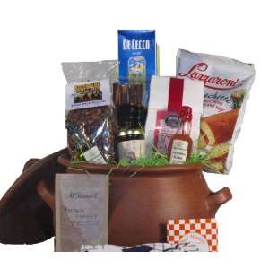 Clay Pot Gift Basket 6 Qt.  Grocery & Gourmet Food