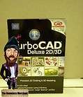 TurboCAD Deluxe 17   2D/3D Disc Rtl $99  