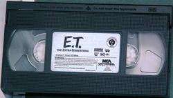 The Extra Terrestrial VHS Video w/Clamshell VGd  