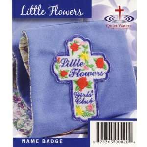  Little Flowers Club Name Patch Arts, Crafts & Sewing