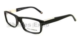 NEW DOLCE&GABBANA D&G DG EYEGLASS DG 3070 BLACK RX 501  