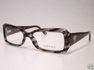 Versace 3119 835 51 Brown New & Authentic Eyeglasses  