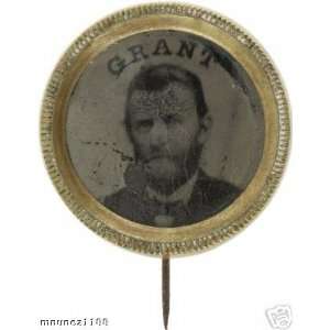  Ulysses Grant Ferrotype with Reeded Frame Everything 