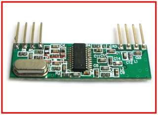 433MHz Superheterodyne RF Link kits 3400 for ARM / MCU  