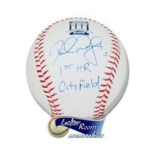  Memorabilia New York Mets David Wright Autographed 2009 Citi Field 