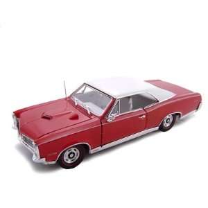  1967 Pontiac GTO HT Red 1/24 Diecast Car Model Toys 